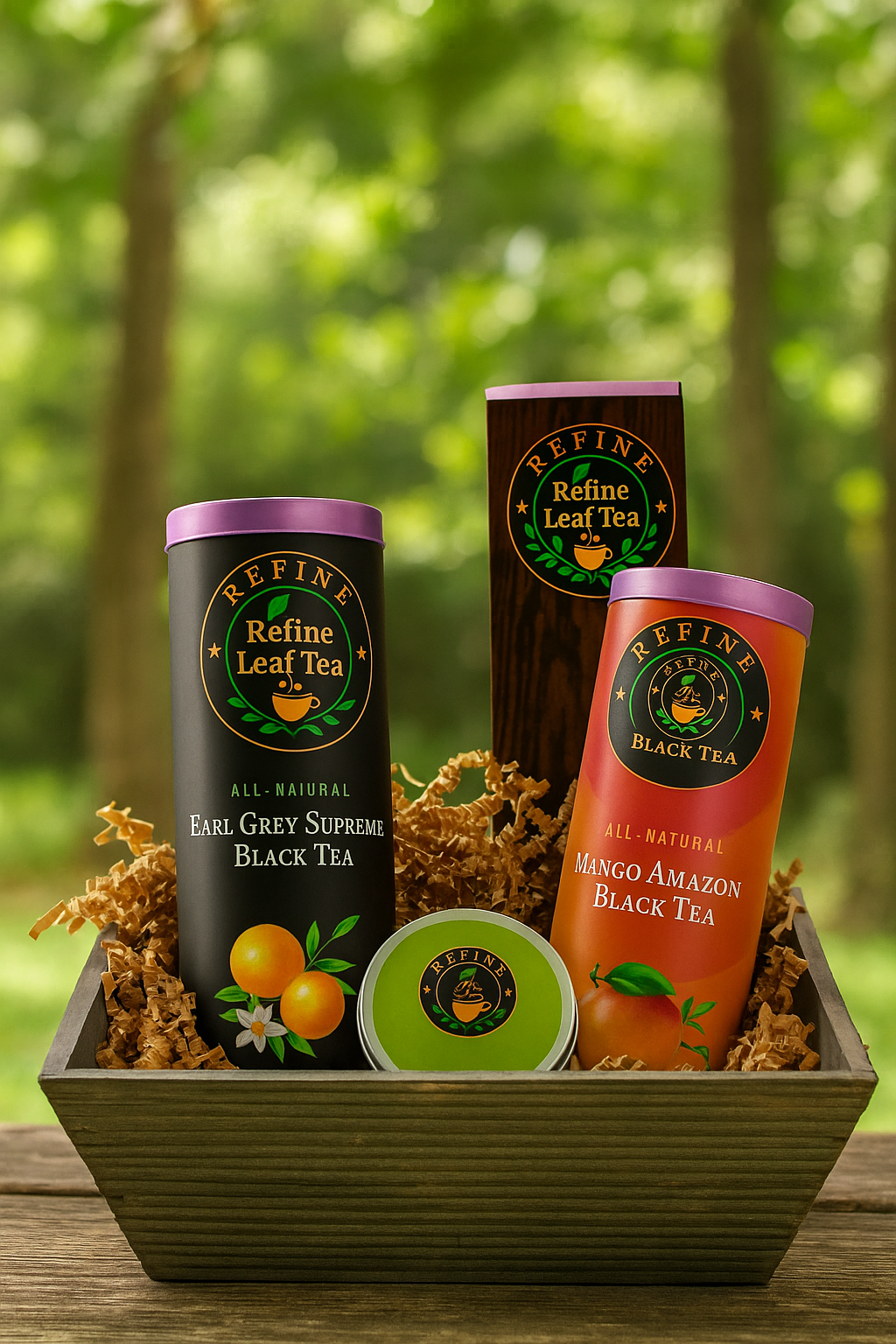 HEMPTEA™ Breast Cancer Tea Basket