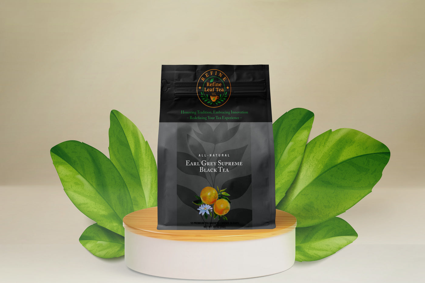Refine Leaf Tea® Balancing Earl Grey Supreme Black Tea