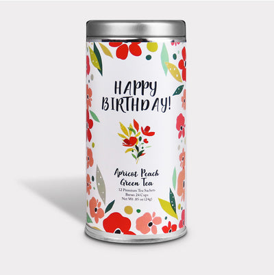 Happy Birthday! Apricot Peach Green Tea