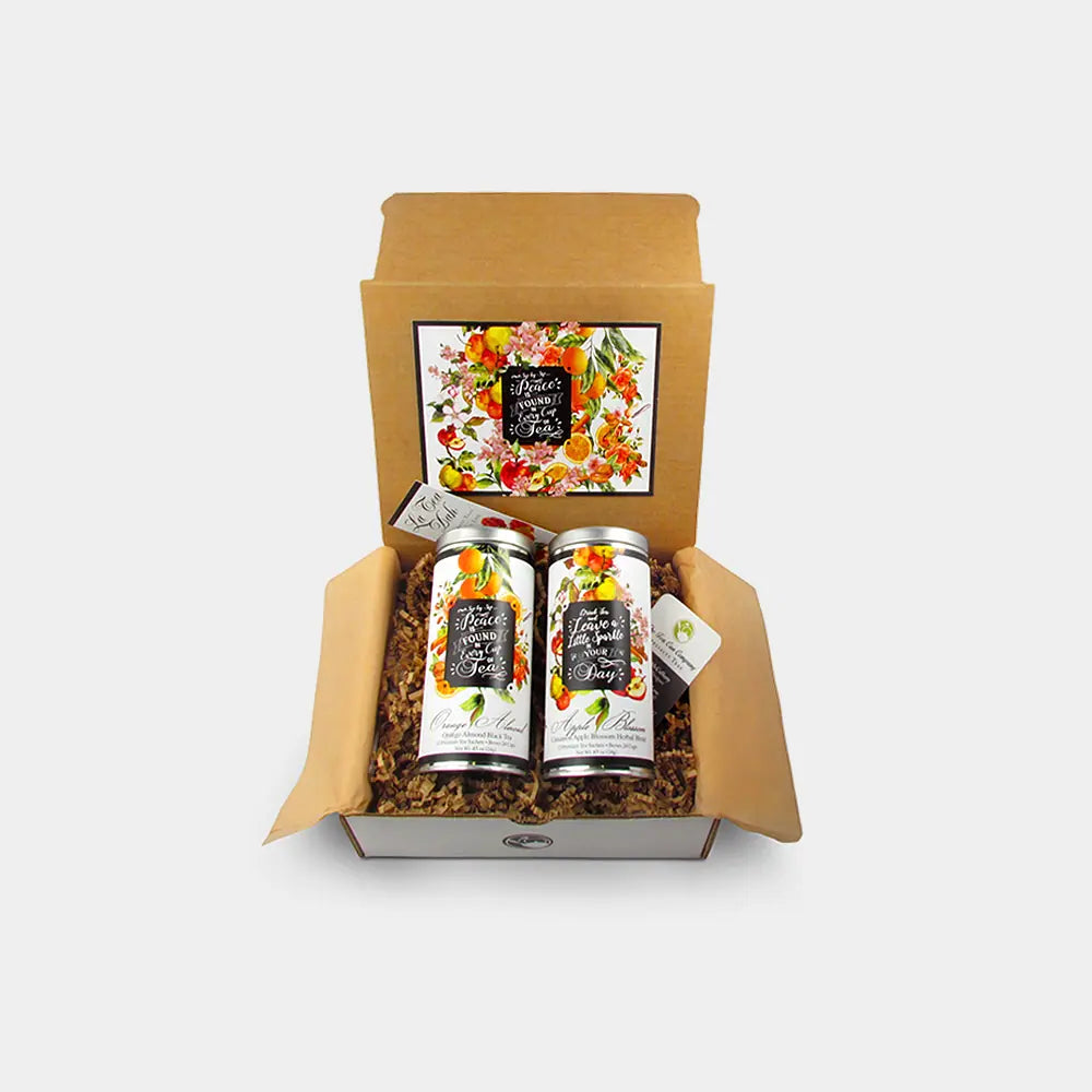 Inspirational Fruit and Floral Tea Gift Box