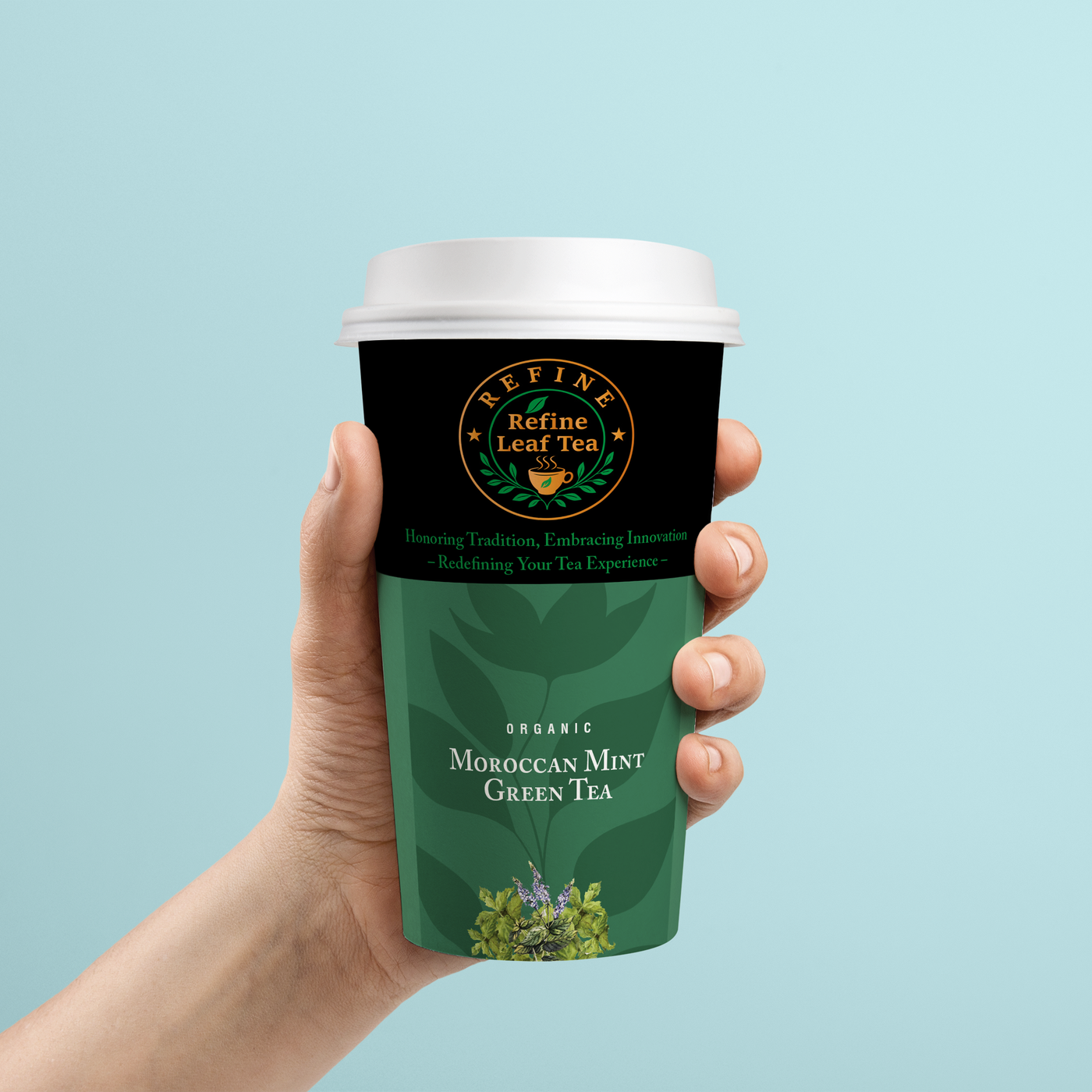 Refreshing Moroccan Mint Green Tea