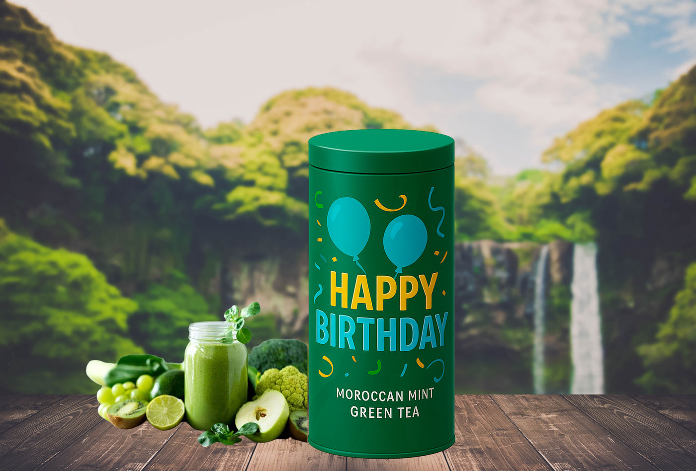Happy Birthday! Apricot Peach Green Tea